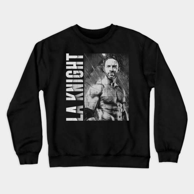 La Knight // Vintage Distressed Crewneck Sweatshirt by Sal.Priadi